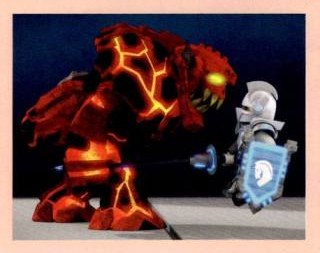 Sticker 107 – LEGO Nexo Knights, Nr. 107