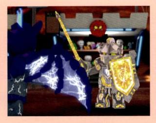 Sticker 134 – LEGO Nexo Knights, Nr. 134