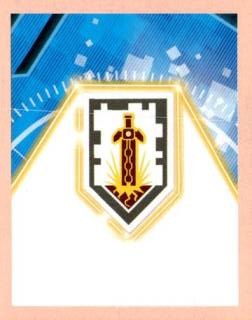 Sticker 165 – LEGO Nexo Knights, Nr. 165