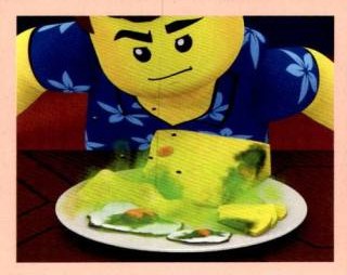 Sticker 186 – LEGO Nexo Knights, Nr. 186
