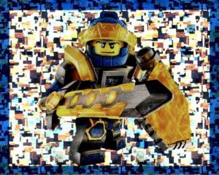 Sticker 201 – LEGO Nexo Knights, Nr. 201