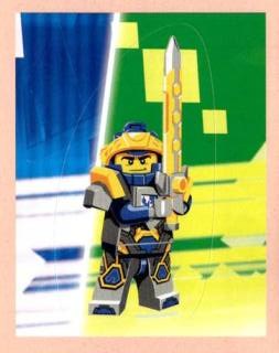 Sticker 204 – LEGO Nexo Knights, Nr. 204