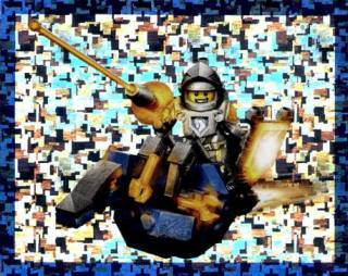 Sticker 214 – LEGO Nexo Knights, Nr. 214