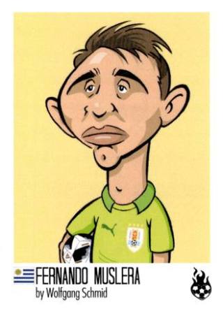 Fernando Muslera – Tschuttiheftli (WM 2018), Nr. 54