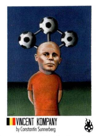 Vincent Kompany – Tschuttiheftli (WM 2018), n. 401