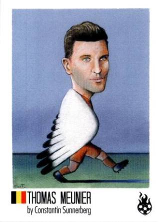 Thomas Meunier – Tschuttiheftli (WM 2018), Nr. 406