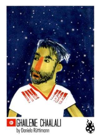 Ghailene Chaalali – Tschuttiheftli (WM 2018), Nr. 434