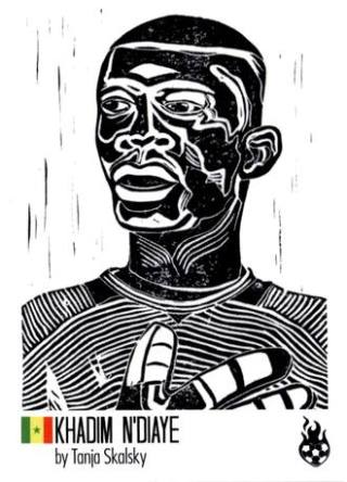 Khadim N'Diaye – Tschuttiheftli (WM 2018), Nr. 470