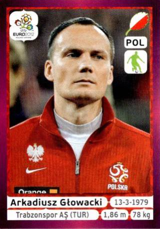Arkadiusz Głowacki – UEFA Euro 2012 Poland-Ukraine - Deutschland Edition, Nr. 57