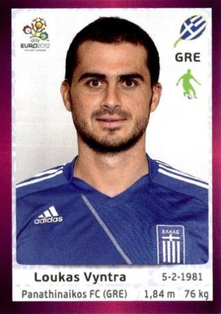 Loukas Vyntra – UEFA Euro 2012 Poland-Ukraine - Deutschland Edition, Nr. 88
