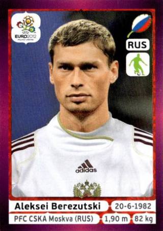 Alexei Wladimirowitsch Beresuzki – UEFA Euro 2012 Poland-Ukraine - Deutschland Edition, n. 117