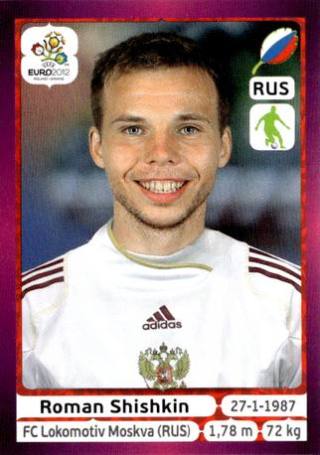 Roman Alexandrowitsch Schischkin – UEFA Euro 2012 Poland-Ukraine - Deutschland Edition, Nr. 119