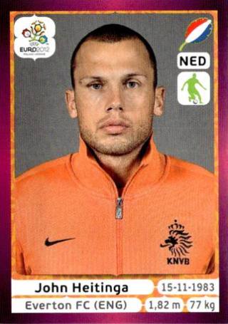 John Heitinga – UEFA Euro 2012 Poland-Ukraine - Deutschland Edition, Nr. 173