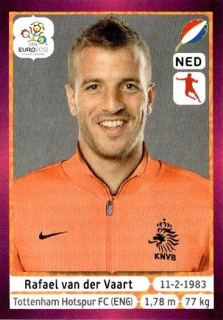 Rafael van der Vaart – UEFA Euro 2012 Poland-Ukraine - Deutschland Edition, Nr. 181