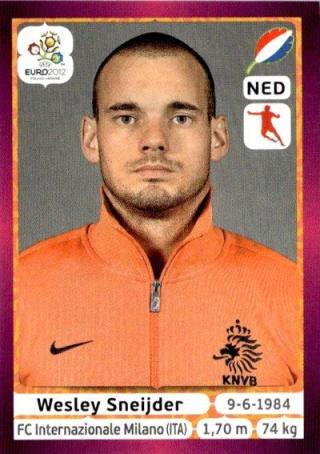 Wesley Sneijder – UEFA Euro 2012 Poland-Ukraine - Deutschland Edition, Nr. 182
