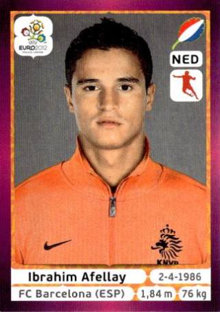 Ibrahim Afellay – UEFA Euro 2012 Poland-Ukraine - Deutschland Edition, Nr. 184