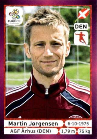 Martin Jørgensen – UEFA Euro 2012 Poland-Ukraine - Deutschland Edition, Nr. 208