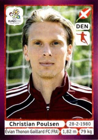 Christian Poulsen – UEFA Euro 2012 Poland-Ukraine - Deutschland Edition, Nr. 210