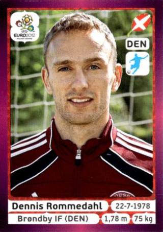 Dennis Rommedahl – UEFA Euro 2012 Poland-Ukraine - Deutschland Edition, Nr. 217