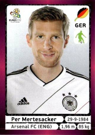 Per Mertesacker – UEFA Euro 2012 Poland-Ukraine - Deutschland Edition, Nr. 233