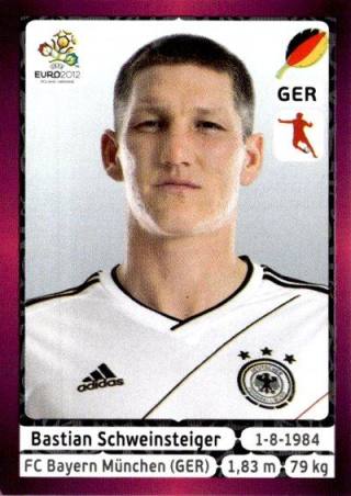 Bastian Schweinsteiger – UEFA Euro 2012 Poland-Ukraine - Deutschland Edition, Nr. 239