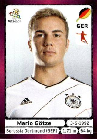 Mario Götze – UEFA Euro 2012 Poland-Ukraine - Deutschland Edition, Nr. 242