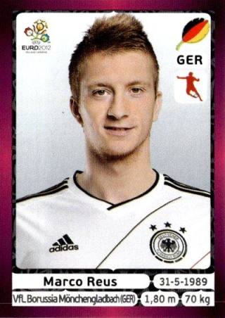 Marco Reus – UEFA Euro 2012 Poland-Ukraine - Deutschland Edition, Nr. 243