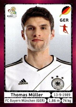 Thomas Müller – UEFA Euro 2012 Poland-Ukraine - Deutschland Edition, Nr. 245