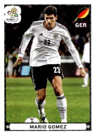 Mario Gómez – UEFA Euro 2012 Poland-Ukraine - Deutschland Edition, Nr. 251