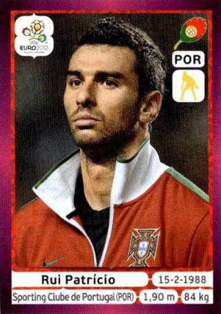 Rui Patrício – UEFA Euro 2012 Poland-Ukraine - Deutschland Edition, Nr. 258