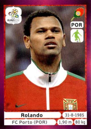Rolando Jorge Pires da Fonseca – UEFA Euro 2012 Poland-Ukraine - Deutschland Edition, Nr. 264