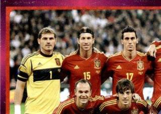 Team - España – UEFA Euro 2012 Poland-Ukraine - Deutschland Edition, n.º 283