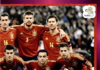 Team - España – UEFA Euro 2012 Poland-Ukraine - Deutschland Edition, n.º 284