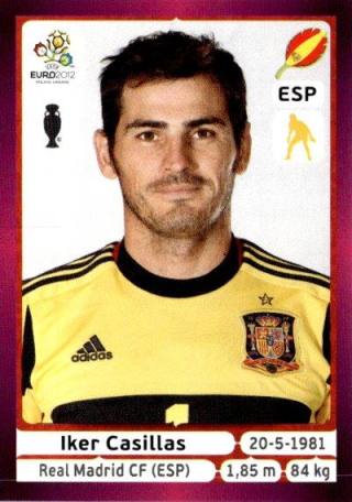 Iker Casillas – UEFA Euro 2012 Poland-Ukraine - Deutschland Edition, Nr. 287