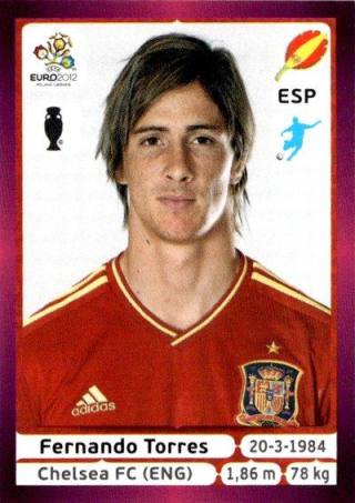 Fernando Torres – UEFA Euro 2012 Poland-Ukraine - Deutschland Edition, Nr. 305