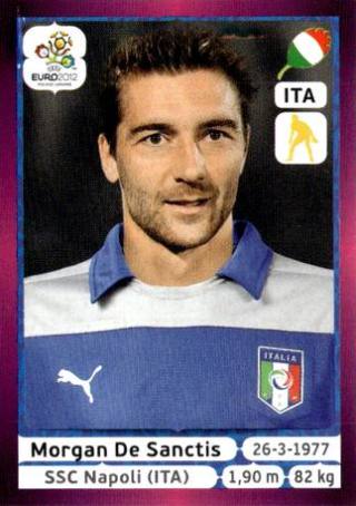 Morgan De Sanctis – UEFA Euro 2012 Poland-Ukraine - Deutschland Edition, Nr. 317