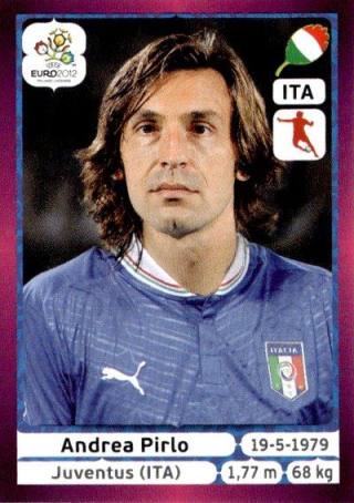 Andrea Pirlo – UEFA Euro 2012 Poland-Ukraine - Deutschland Edition, Nr. 325