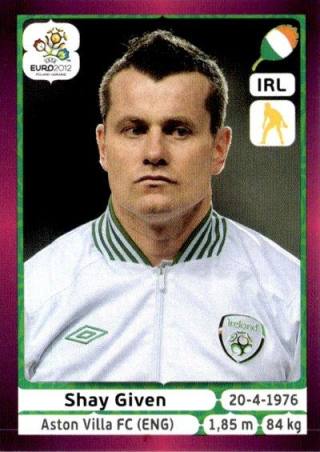 Shay Given – UEFA Euro 2012 Poland-Ukraine - Deutschland Edition, Nr. 345