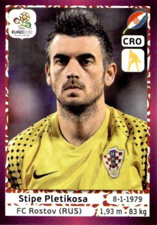 Stipe Pletikosa – UEFA Euro 2012 Poland-Ukraine - Deutschland Edition, Nr. 374