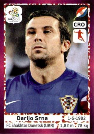 Darijo Srna – UEFA Euro 2012 Poland-Ukraine - Deutschland Edition, Nr. 382