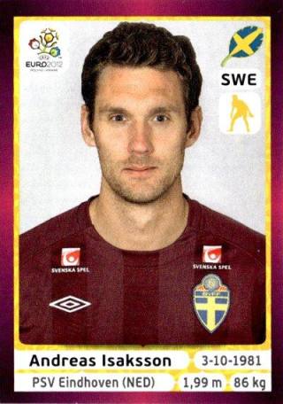 Andreas Isaksson – UEFA Euro 2012 Poland-Ukraine - Deutschland Edition, Nr. 432