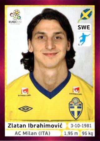 Zlatan Ibrahimović – UEFA Euro 2012 Poland-Ukraine - Deutschland Edition, Nr. 451