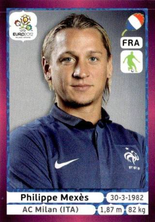 Philippe Mexès – UEFA Euro 2012 Poland-Ukraine - Deutschland Edition, Nr. 466