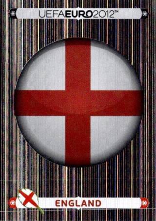 Badge - England – UEFA Euro 2012 Poland-Ukraine - Deutschland Edition, n.º 485