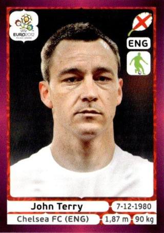 John Terry – UEFA Euro 2012 Poland-Ukraine - Deutschland Edition, Nr. 492