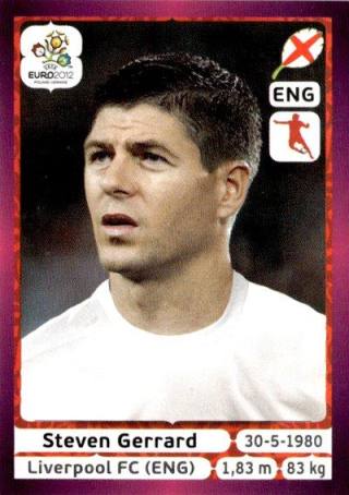 Steven Gerrard – UEFA Euro 2012 Poland-Ukraine - Deutschland Edition, Nr. 499
