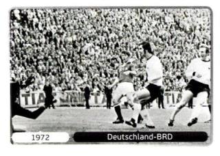 1972 Deutschland-BRD – UEFA Euro 2012 Poland-Ukraine - Deutschland Edition, n.º 520