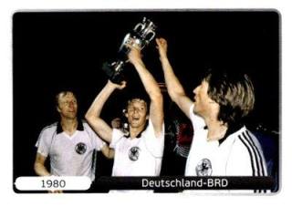 1980 Deutschland-BRD – UEFA Euro 2012 Poland-Ukraine - Deutschland Edition, n.º 524