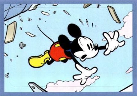 Sticker 59 – Mickey Mouse – 90 Anos, n.º 59