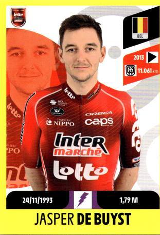 Jasper de Buyst – Tour de France 2026, Nr. 141